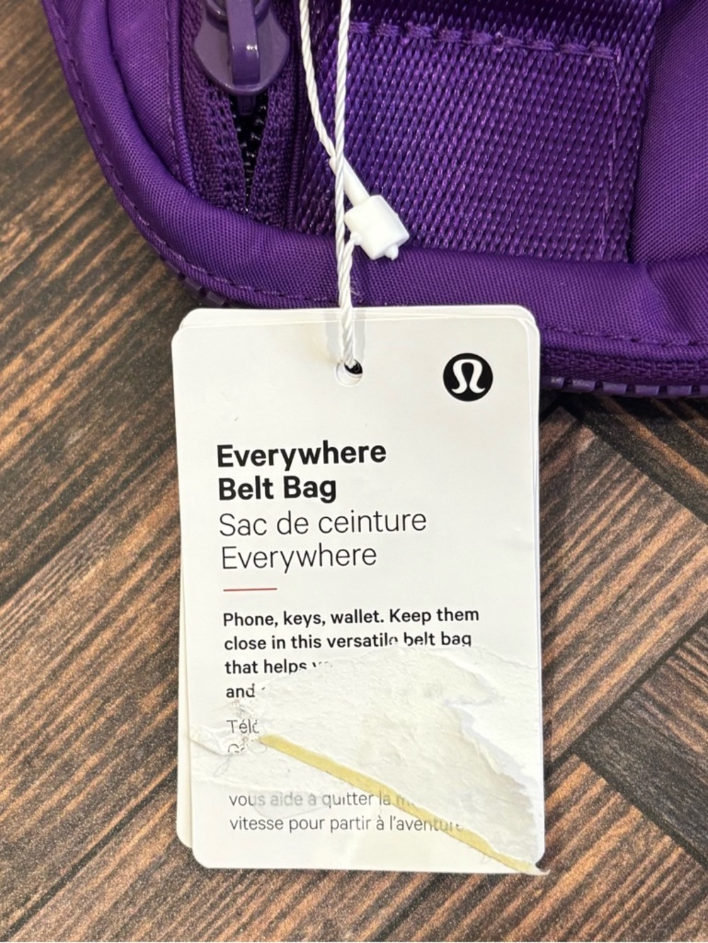 NWT Lululemon Everywhere Belt Bag In College Purple - Picture 8 of 9